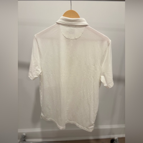 Faherty White Movement 100% organic cotton Polo Shirt - Picture 2 of 3